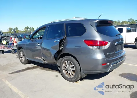 2015 Nissan Pathfinder Sv z USA, uszkodzony, nr VIN 5N1AR2MM3FC692342